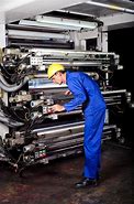 Image result for Person Operating Printer