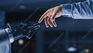 Image result for Robot Arm Touching Human Hand