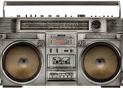 Image result for 80s Boombox with TV in It