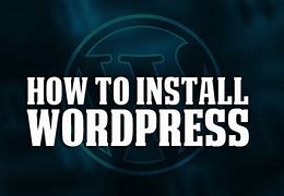 Image result for Quick Install WordPress