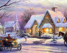 Image result for Christmas Painting Wallpaper