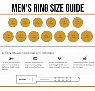 Image result for Large Ring Size Chart for Men