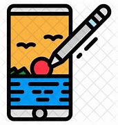 Image result for Mobile Sketch Icon