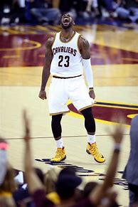 Image result for LeBron James Cavaliers Akimbo Back