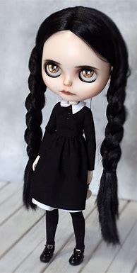 Image result for Wednesday Addams Doll