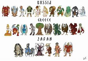 Image result for Half Human Mythical Creatures