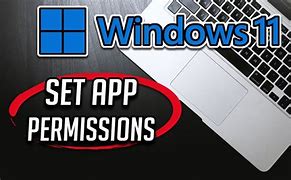Image result for App Permissions On Laptop