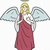 Image result for Christmas Angel Drawing