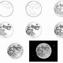 Image result for Moon Pencil Drawing