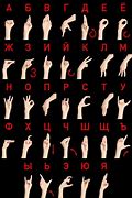 Image result for Russian Sign Language