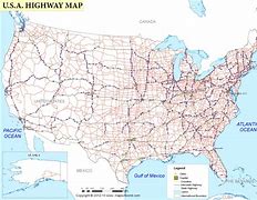 Image result for USA Highway Map