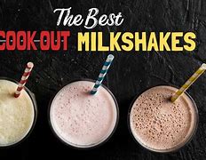 Image result for Cookout Milkshake Menu