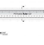 Image result for mm to Inches Ruler Printable