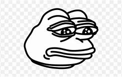 Image result for Clip Art Pepe Black and White