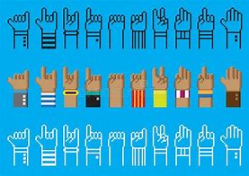 Image result for Pixel Hand