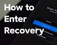 Image result for Enter Recovery Mode