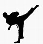 Image result for Karate Punch Silhouette