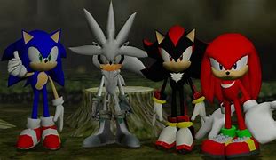 Image result for Sonic Shadow Silver and Knuckles