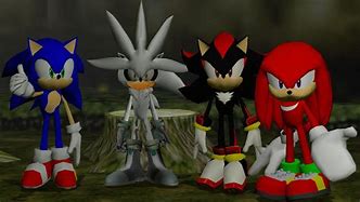 Image result for Sonic Shadow Silver Knuckles and Amy