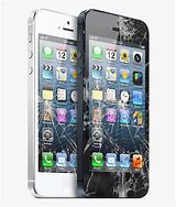 Image result for iPhone Broken Screen Black Splodges