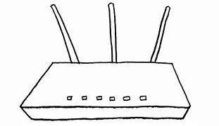 Image result for Wi-Fi Router Drawing