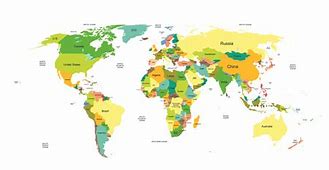 Image result for Vector World Map with Countries