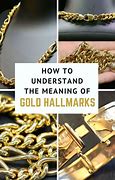 Image result for Hallmarks On Gold Jewelry