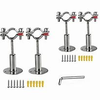 Image result for Adjustable Pipe Supports