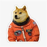Image result for Space Doge Sticker