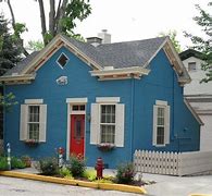 Image result for 123 Old House Adress Blue House