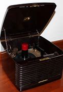 Image result for Antique Portable Record Player