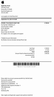 Image result for iPhone 5S Receipt