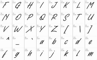 Image result for Italic Script Font