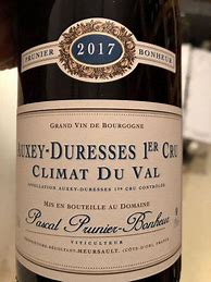 Image result for Pascal Prunier Bonheur Auxey Duresses Climat Val Rouge