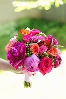 Image result for Hot Pink and Orange Flower Arrangements