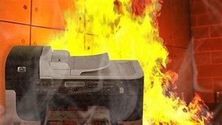 Image result for Burned Printer