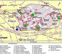 Image result for Map of Ancient Pompeii