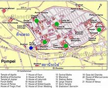 Image result for Ancient Pompeii Italy Map