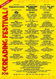 Image result for Reading Festival Poster