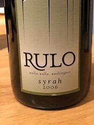 Image result for Rulo Syrah Columbia Valley