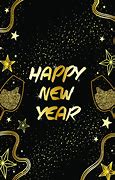 Image result for Happy New Year Silver and Black Background