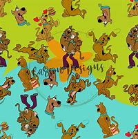 Image result for Groovy Scooby Doo Pattern