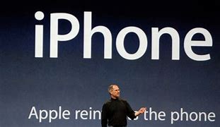 Image result for Steve Jobs Presenting iPhone