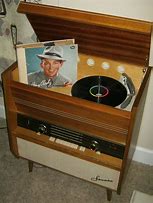 Image result for Antique Radio Record Player Cabinet