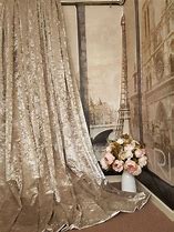Image result for Champagne Velvet Curtains