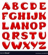 Image result for Red Letter Font