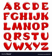 Image result for Red Alphabet Letters Clip Art