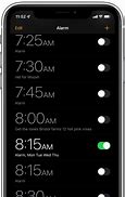 Image result for iPhone X Alarm Screen