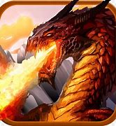 Image result for European Dragon with Fire