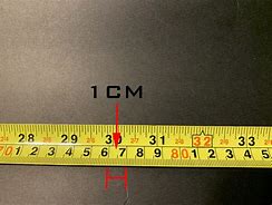 Image result for Centimeter Size Chart
